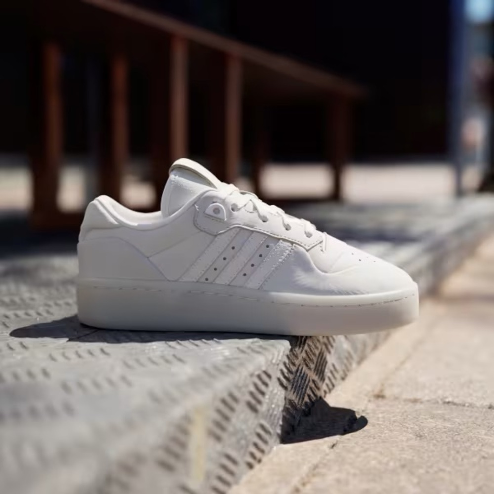 Adidas White Sneakers Rivalry Lux Low
